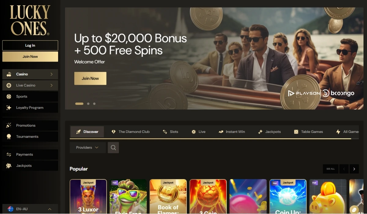 LuckyOnes Casino