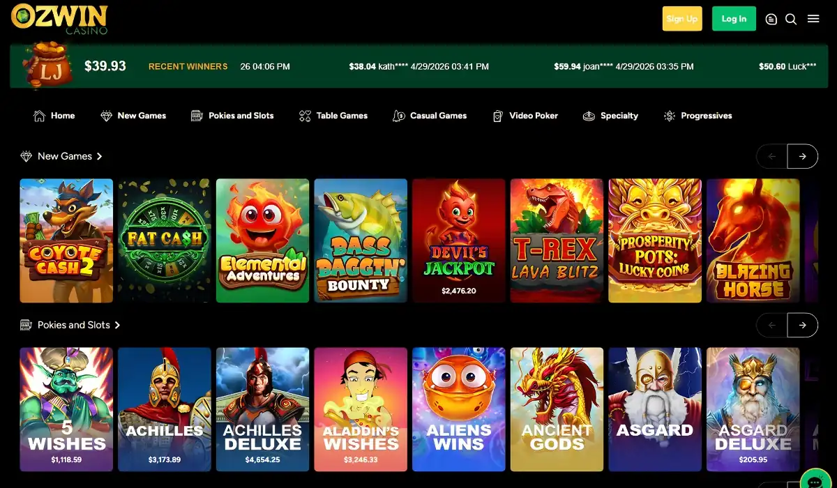 Ozwin Casino