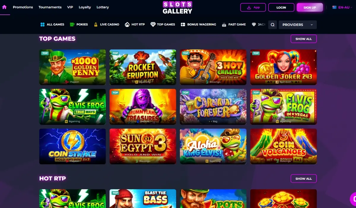 Slots Gallery