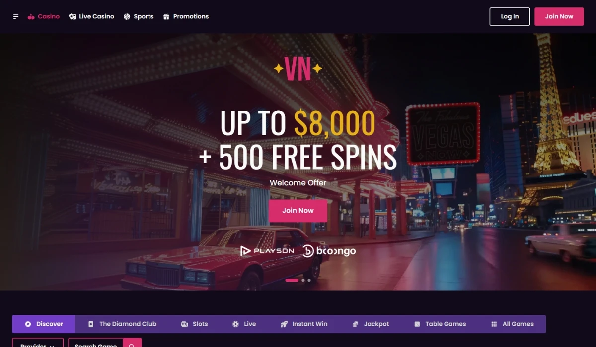 VegasNow Casino