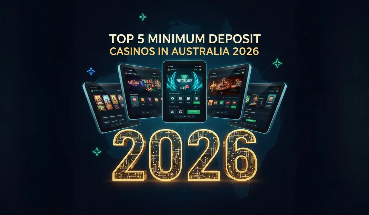 Top 5 Minimum Deposit Casinos In Australia 2026